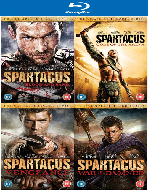 تحميل جميع مواسم مسلسل Spartacus S00-S03 مترجم على رابط واحد