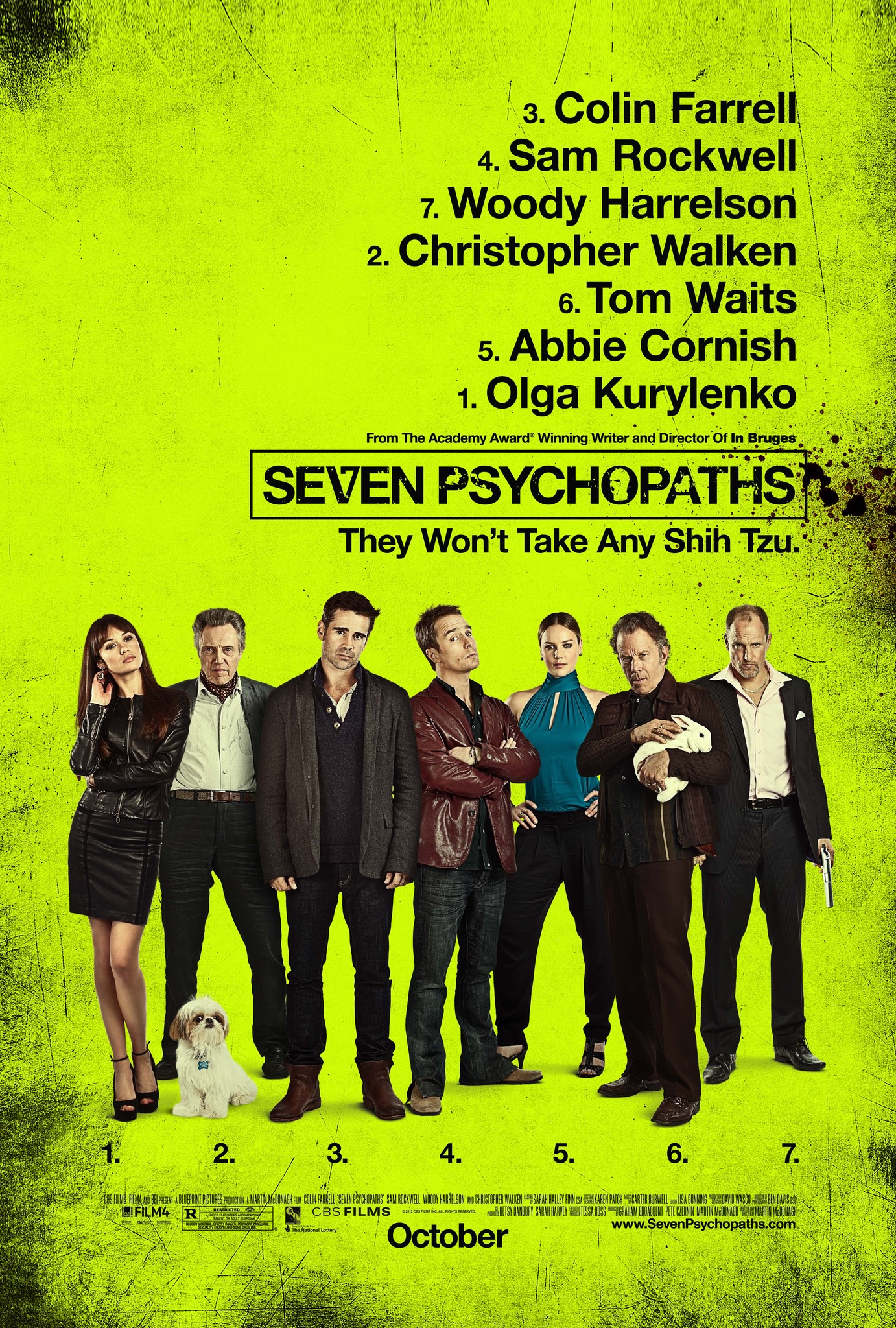 فيلم Seven Psychopaths 2012 مترجم